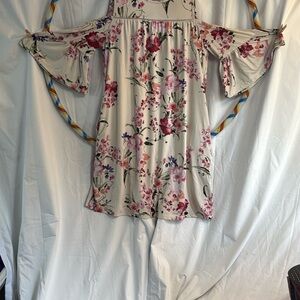 Robert Louis Cream Floral Dress